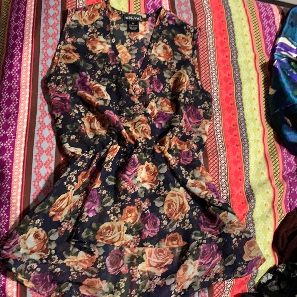 Flower blouse